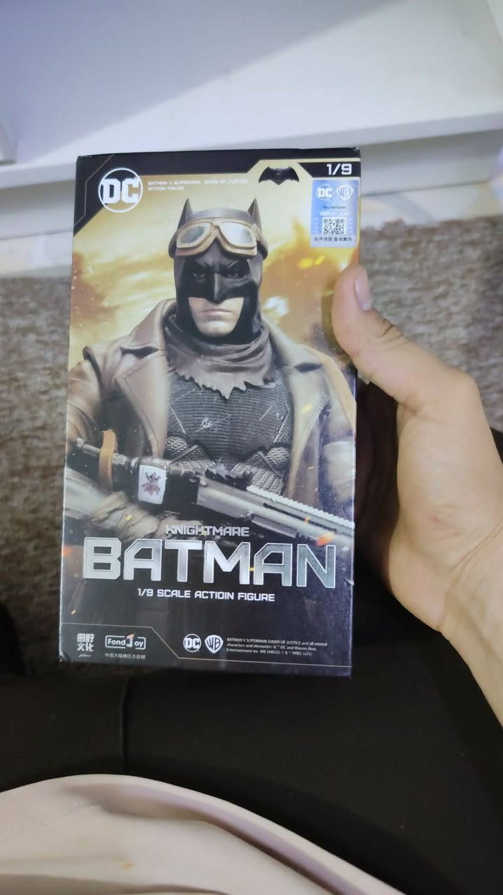 متوفر للبيع
مجسم باتمان نسخة ال nightmare من الفلم
انتاج شركة fondjoy 
جديد غير مستخدم
السعر 45 مع التوصيل 🖤


**إذا كنت صاحب هذا الإعلان وتريد حذفه لأي سبب، رجاءا أرسل رسالة إلى الدعم الفني**