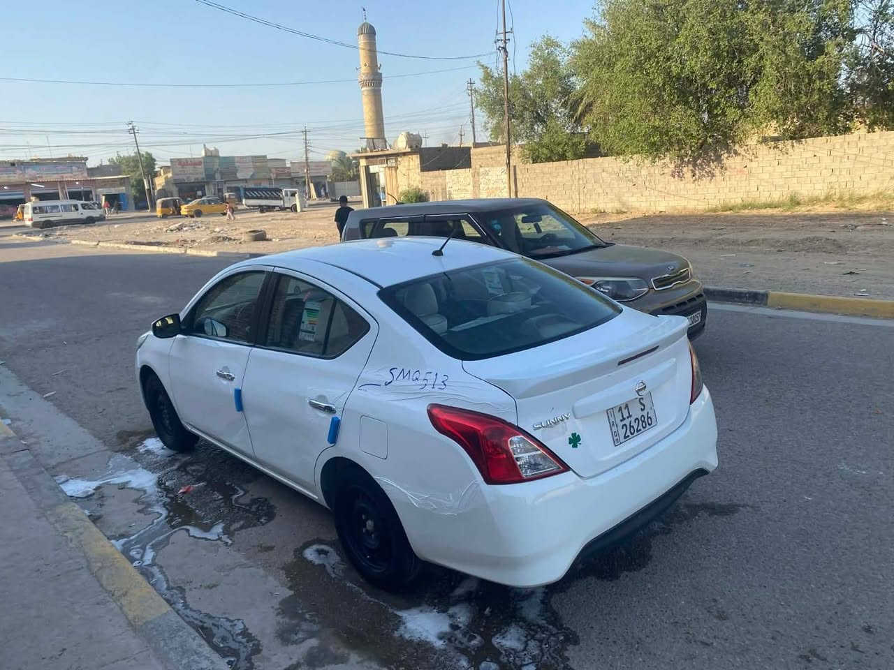 سلام عليكم سعر 103بيع مستعجل ماكو هيج سعر  نيسان مديل 2023رقم بغداد بسمي مصفره من كلشي سياره خير من الله ماشيه 55مكينه كير تبريد صدر تخم تاير كله مكفول مكاني بغداد وشراي ينتصل ***********
