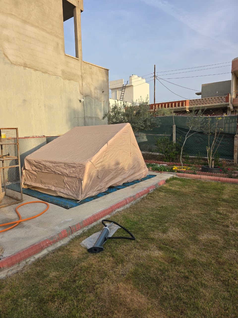 خيمة نفخ ماركه اوربي  3متر والعرض 2متر وارتفاع  2متر  ملحقات بمب يدوي جنطه وحبال وسكك  السعر 190،000 الف مكاني الموصل ..


**إذا كنت صاحب هذا الإعلان وتريد حذفه لأي سبب، رجاءا أرسل رسالة إلى الدعم الفني**