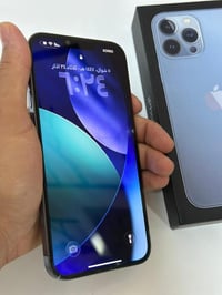 13 pro max ذاكره 256  تك   بطارية 85   كامل ملحقات امريكي مملعوب بي  س...