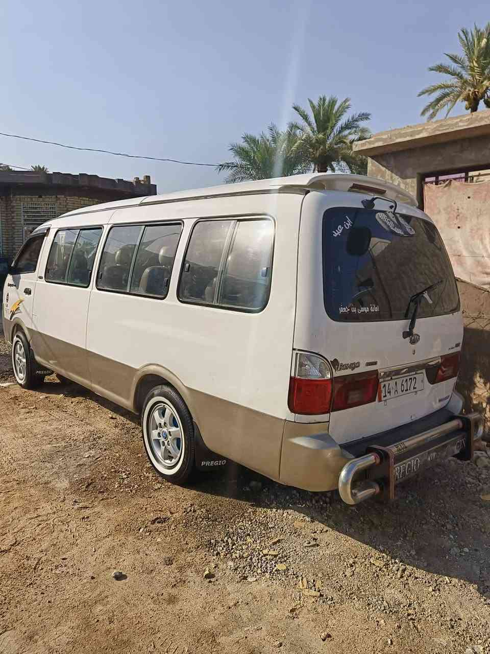 سلام عليكم بريجو منغولي للبيع  موديل 2004 اصل مكينه جديد حداديه جديد كاعيه يم وهاب لجنابي  لسياره مكفولة بس لربع ورا باب لسلايت مصبوغ اثر جراد تخم  تاير جديد   مكان لسياره حله عوفي  لسياره سياحي لرقم ***********
