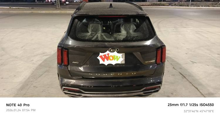 السلام عليكم ورحمه الله ✋
سورنتو موديل 21 وارد امريكي.  اعله فه SX
مواصفات فوول.  رقم بغداد 
للبيع. او مراوس.  بسورنتو أقل موديل 
1. ابواب بصمات
2.فور ويل دفع رباعي 
3.سايد بريك كهربائي دكمه
4. بنراما قطعتين. فوول
6. محرك 2500 تيربوو طياره
7.كشنات. كهرباء.  
8.كشنات تفئه
9.تحديدد مسارر
10رادارات 
11.نقطه عمياء
12كشنات متفضل. سياحي 
13توقف ذاتي 
14هناك مواصفات اخره عديدده اعله فيه بسورنتو Sx
 الحادث /// تبديل قطعتين فقط موسه جاملغ اليمن + بنيد 
رقم شاصي مرفق. مع المنشور.  يوجد سونار. جديد .
 السعر المطلوب (((220)))
سيارة جديده وبلخير علي ياخذه  التواصل اتصال او وتساب 
***********
