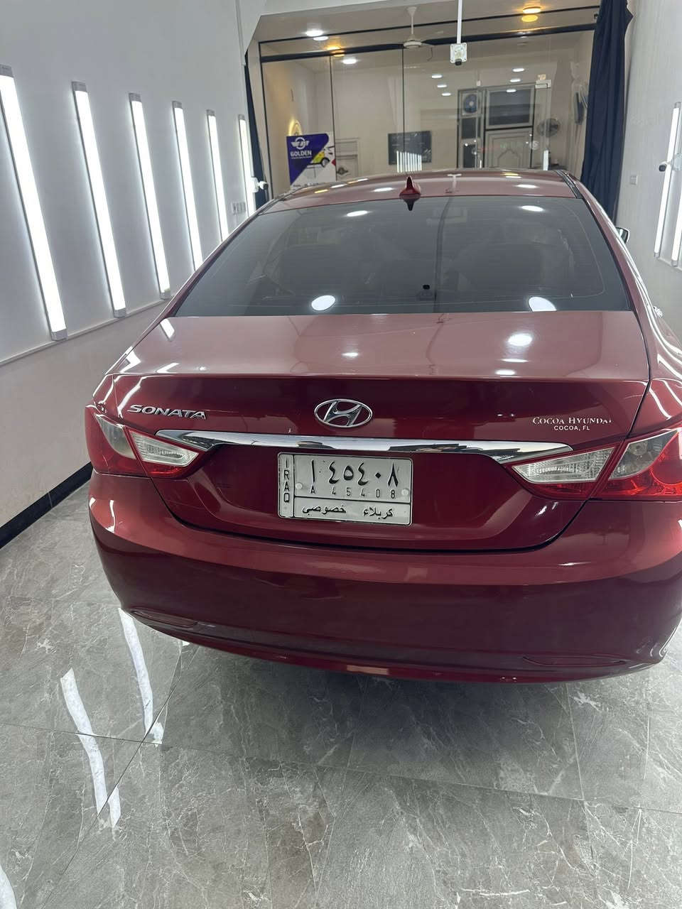 السلام عليكم سوناته موديل 2012 مكينه كير تبريد حداديه تخم تاير كل جديد سياره جديده تحول مباشر ع كربلاء الحر *********** سعر 105
