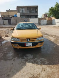 بيجوبارص للبيع موديل 15رقم بغداد ارقام نكليزي سنويه جديده مصفره السيار...