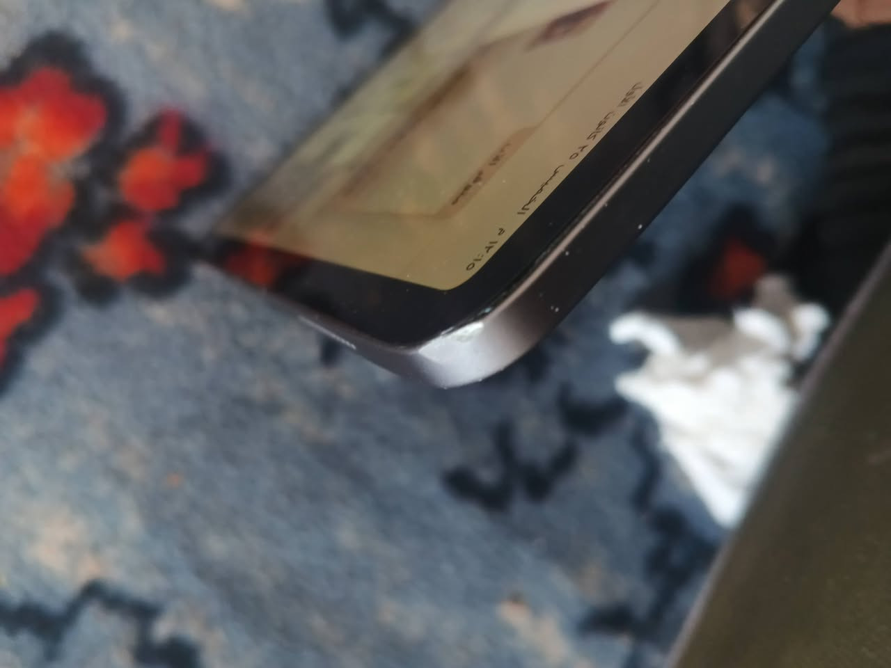 السلام عليكم ايباد برو للبيع سعر 475وبيه مجال بسيط
موديل2018
الجهاز نضيف بطارية(87)
(120)فريم جهاز فول سلاسة 
بيه عواج كلش قليل ب الشاصي بسبب هاي الوكعة مثل ما موضح بصورة
مكاني صلاح الدين قضاء بلد رقمي ***********
