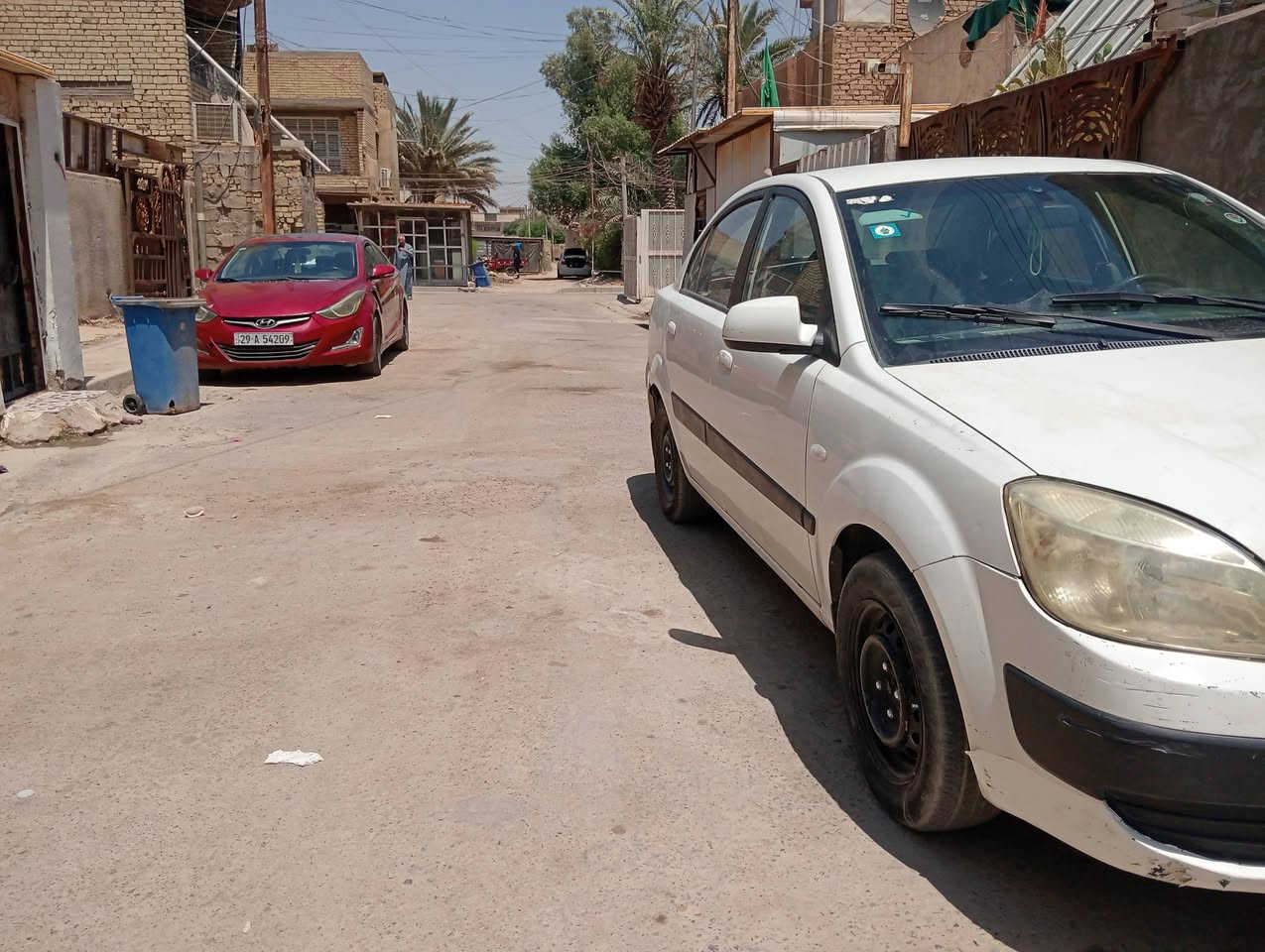 كيا ريو2008خليجي مكينه ١٦٠٠ السعر ٦٥ مكان بغداد الرقم ***********
