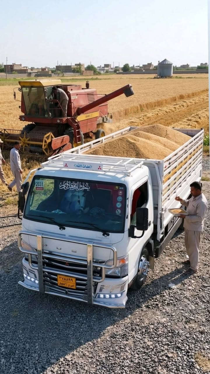 لنقل محصول الحنطة**
بمناسبة موسم الخير والبركة، نعلن عن توفر **سيارة لنقل الحنطة** (داخل وخارج قضاء الشرقاط)
 * **الخدمة:** نقل المحصول من المزارع إلى السايلوات والمخازن.
 * **المناطق:** تغطية كاملة لمنطقة الشرقاط وكافة المحافظات والقره
 * **المميزات:** التزام بالمواعيد، أمانة في العمل، وسرعة في الإنجاز.
📍 **بإدارة: أبو فهد** احرار الكندير 
للحجز والاستفسار، يرجى التواصل معنا مباشرة. *********** 
**"نسأل الله البركة للجميع في هذا الموسم"**
