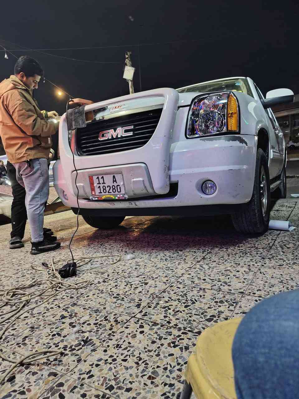 سلام عليكم للبيع جيمسي فحل 2009 مكينه 6100 وكير٧ تورباين 77دوشمه جديده تخم تاير جديد سياره كامله مابيه نقص مصفره هيه ومرور رقم انكليزي بسمي السعر155 الاستفسار***********
