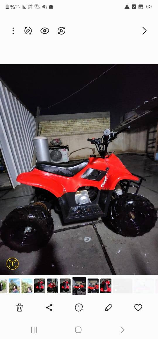 السلام عليكم دراجه للبيع بانزين محرك ١٠٠ss الاستفسار اتصل ***********
