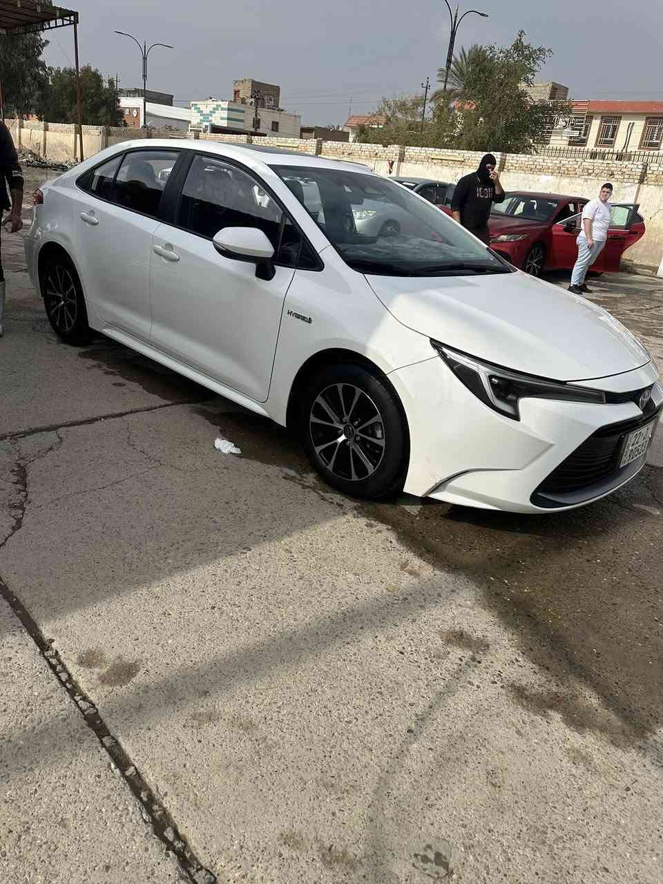 السلام عليكم
كورلا هايبرد 

موديل 2024 رقم اربيل 

سياره جديده جداً بحاله والوكالة 

جداً معتني بيها ماشيه 24

مكفوله من صبغ وضربه ولبارد عدا رصعه  في هلال خلفي صورته 

موصفات فول مواصفات 

بصمه تشغيل أبواب وبيبان 

اوتو هولد 

سايد بريك كهرباء 

نقطعه عمياء 

سلايد كهرباء 

تغليف ارضيه ولصندوق كله بعده ع زيرو 

السعر 148بيه مجال بسيط بكانه سامراء 
لستفسار ***********
