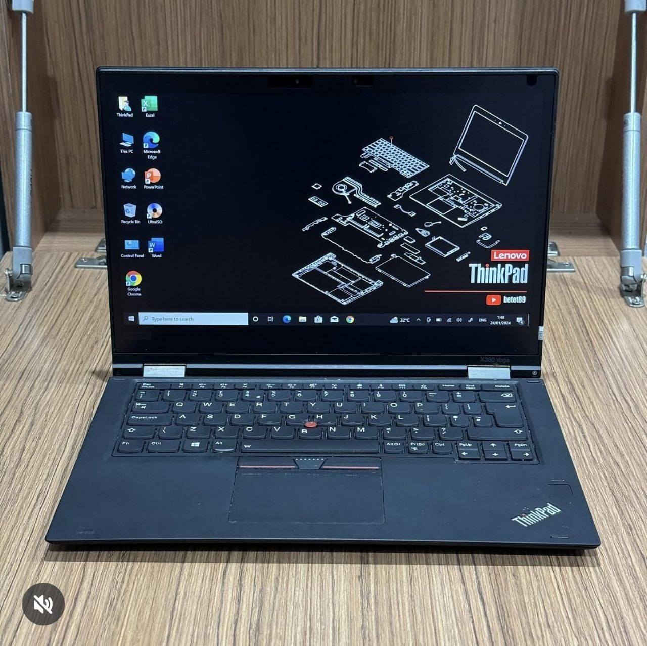 لمس قلاب عندي توصيل
لابتوب Lenovo yoga x390 لمس قلاب 
المعالج core i5 الجيل الثامن
رام 8 كيكا DDR4
الهارد 256 كيكا SSD
كرت الشاشه Intel Uhd 630 حجم 4 كيكا
الشاشه حجم 13.5 انج ضد التوهج دقة fhd 1920x1080 نوع ips لمس قلاب 360 درجة مع القلم الاصلي للجهاز 
باتري ليثيوم 6 خلايا  شحن سريع 65 واط والباطرية ممتازة وشاحن تايب سي 
كامره دقة hd تحتوي قفل فتح وغلق الكامرة 
بصمة اصبع نضام حماية 
 منفذ تايب سي و رام  وhdmi وباقي المنافذ   الحاسبه كلش نضيفه وحلوه
السعر 375 الف


**إذا كنت صاحب هذا الإعلان وتريد حذفه لأي سبب، رجاءا أرسل رسالة إلى الدعم الفني**