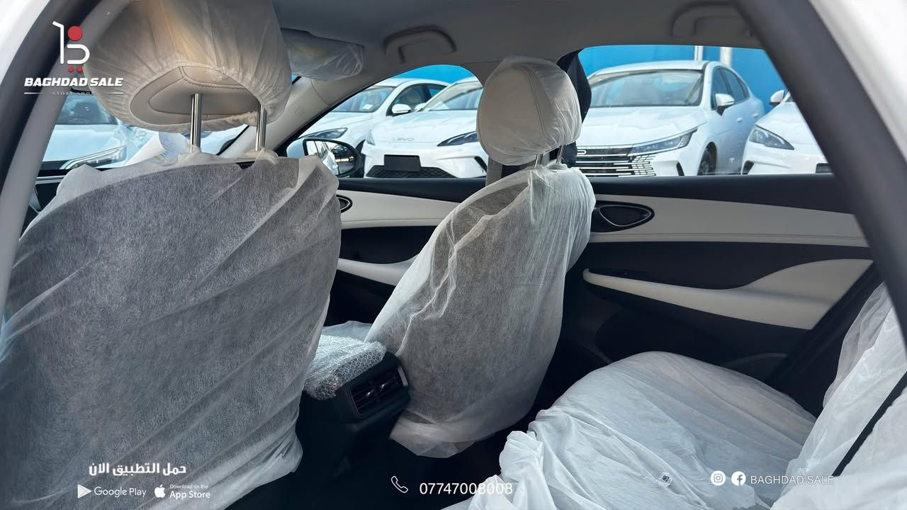 🚗 للبيع
بسعر 🔥🔥🔥18000000 مليووون فقط
BYD سيل 5 | موديل 2025

BYD Seal 05  2025
🌍 المدينة - بغداد –  الكريعات 

•   🛣️  المسافة المقطوعة   -    زيروووو  
------------------------------------------------------------ 
💰 السعر:        علق BYD    او سيل 5 او  2025
وسوف يتم الرد على الخاص برسالة بالسعر ورقم البائع 
✅ المواصفات : 

   BYD سيل 5 | موديل 2025 – زيرو 
⚡ هايبرد Plug-in | اقتصادي جداً
🔹 الموديل: 2025
🔹 الحالة: زيرو
🔹 الممشى: صفر
🔹 الوارد: صيني
🔹 الضرر: كفالة
🔹 المحرك: 1500 هايبرد Plug-in
🔹 الويل: 17 إنچ
✨ المواصفات:
✔️ نظام هايبرد بلگ إن (توفير عالي بالوقود)
✔️ شاشة وسطية كبيرة تعمل باللمس
✔️ دخول وتشغيل ذكي (بصمة)
✔️ كاميرا خلفية
✔️ مثبت سرعة
✔️ أنظمة أمان حديثة
✔️ مكيف أوتوماتيك
✔️ قيادة هادئة وناعمة
للاستفسار 
***********
بغداد الكريعات
