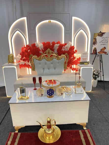 مكتب سجادالزهيري تجهيز كافة المناسبات 
مناسبتك قريبة (بالبيت او بالمزرعة ) كل الي عليك تتواصل ويانه
ونجهزك كل هاي التفاصيل 👇👇👇 
1-كوشة حسب الصورة الي تختارها 
2- كراسي 🪑 حسب الطلب وحسب العدد الي تختاره  - عقد مطبوع باسماء العرسان 
3-:سماعات dj 🎤🔊 لأحياء الحفلة 
4/مبردات/طبلات/ميوزه/جادر/جدوره/طباخ
5/يوجد كادرطبخ👨‍🍳
6/يوجدكادر نسائي دي جي
كل هاي التفاصيل متوفره بانسب الاسعار كل الي عليك تتواصل ويانه وتحجز ارسل موقعك وتوصلك كل هاي التفاصيل 👆
اتصال + واتساب 👇
***********سجاد
‭0772 775 3352‬حمودي
خدمة توصيل الطلبات كافة مناطق بغداد فقط🚚
