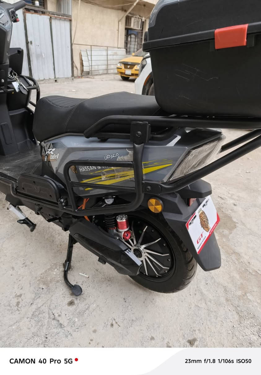 السلام عليكم دراجه شحن سكنس2026 6بطاريه كبيره مسطره 38 أمبير سرعة 120 ملف 3800  البيع  عنوان بغداد ساحة الوثبة سعره 850        ***********
