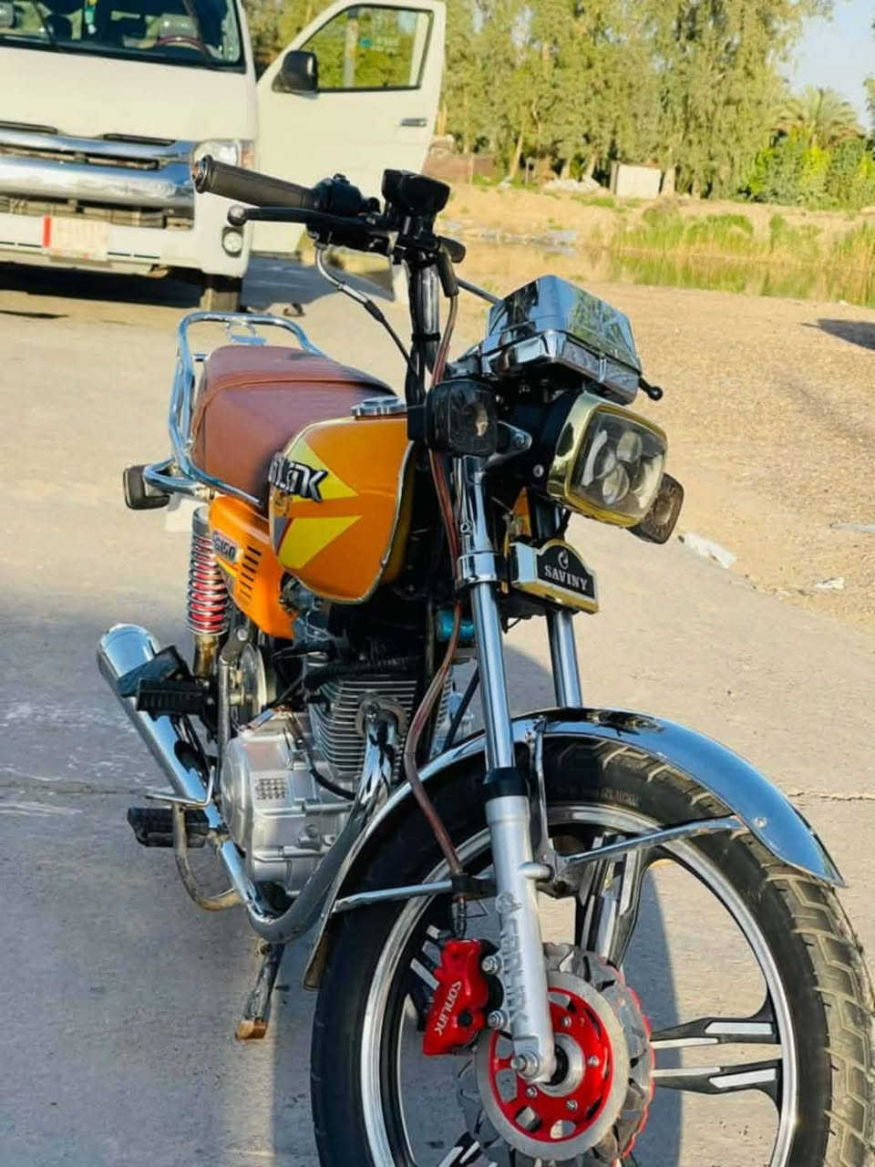 السلام عليكم
دراجه للبيع إيراني 5كير 2023سونك اصل ختومات بكل مكان حته بل ويل جانت متروكه 11 شهر مشدوده بل 2024 على وضع الوكاله أوراقها موجوده اصولي مو استنساخ سعر خاص او اتصال لون مميز مكفوله كفاله عامه حته من الشخط عنوان بغداد التاجي رقمي *********** واتساب او *********** حياكم الله
