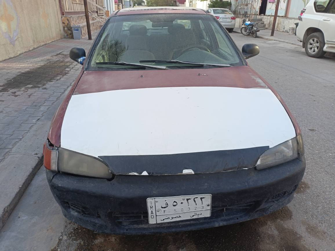 سلاو هاوريان ئه م سياره هونداى سفيك يابانى  موديل 1993 بو فروشتن گيرو مه كينه ى به شه رت سياره يكى زور كه م مه سروفه سه نه وى ئه سلى سه وزى كارتونى له گه له به شه رت ئه وه ليات مالى كه س نه بيت خاوه ن سه نه ويشى هه يه  هه ر نيزيك كفريه به لام من به دواى نه چومه هه ركه سى ويستى ئه توانى له خاوه ن سه نه وى وكاله بكات بو خوى به لام من به م شيوه ئه يفروشم  سعرى 15 گلا شوين كفرى گورينه وه ش ئه كه م گه ر شتى به دلم بيت  ژماره تلفون *********** كيفري, ديالى
