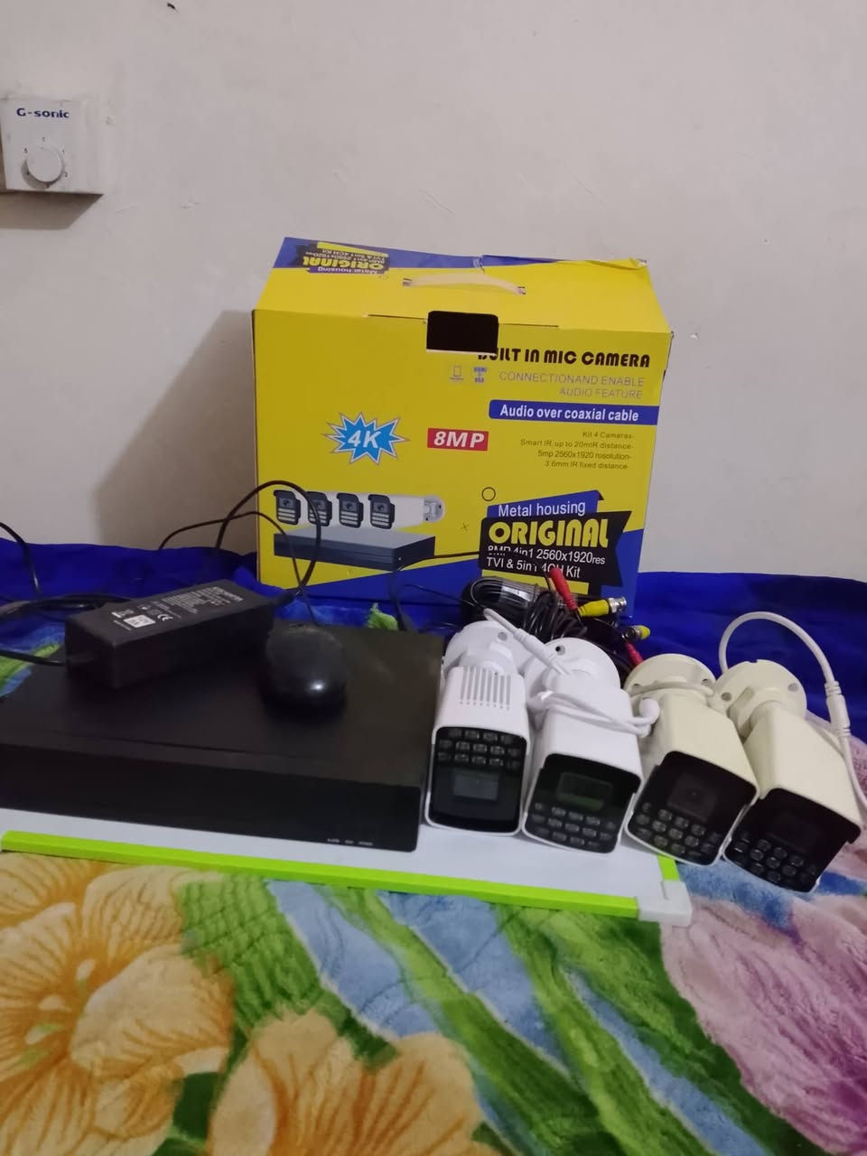 كامرات مراقبه البيع جدد ستعمل قليل السعر ١٠٠ مكاني حي جهاد


**إذا كنت صاحب هذا الإعلان وتريد حذفه لأي سبب، رجاءا أرسل رسالة إلى الدعم الفني**