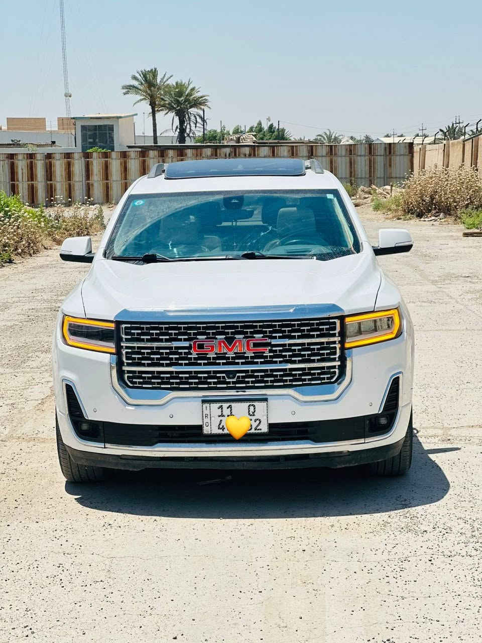 GMC اكاديا دنلي
(2021) فول موصفات تبديل بنيد فقط 
دخول جديد (كتاب ضباط بسمي ) رقم بغداد 
(6سلندر 7راكب) داخل ابيض ملكي كشن منفصل VIP 
دبل قتحه 7كامرات كامره،بل مرايه سعر (230) وبي مجال 
(***********) سيد احمد 
بغداد الزعفرانيه
