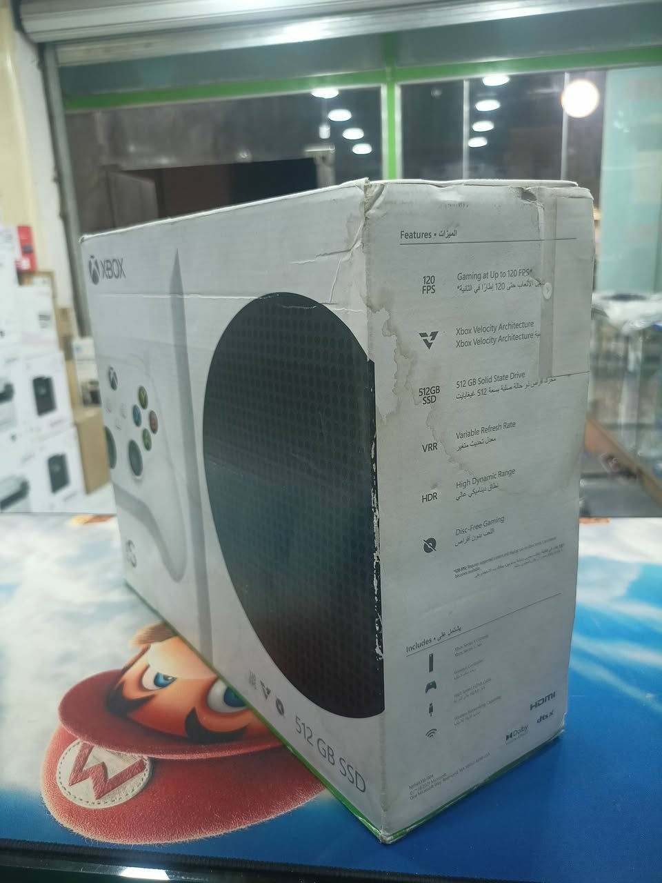 مثل ما وعدناكم توفرت قطعة نضيفة يم سيد المستخدم
👌😎
اكسبوكس سيريس أس 512 مع ملحقاته ويدة واحدة  
ضمان: اسبوع 
السعر : 365 الف قفل 
العنوان الاول : النجف شارع غدير كرامه مقابيل مطعم الكرار 
العنوان الثاني : النجف الولاية شارع بنات الحسن 
تتوفر خدمة توصيل كافة محافظات العراق 
للتواصل : طلب خاص او الاتصال على
***********
***********

#اكسبوكس #بليستيشن #العاب #اجهزةـالعاب
