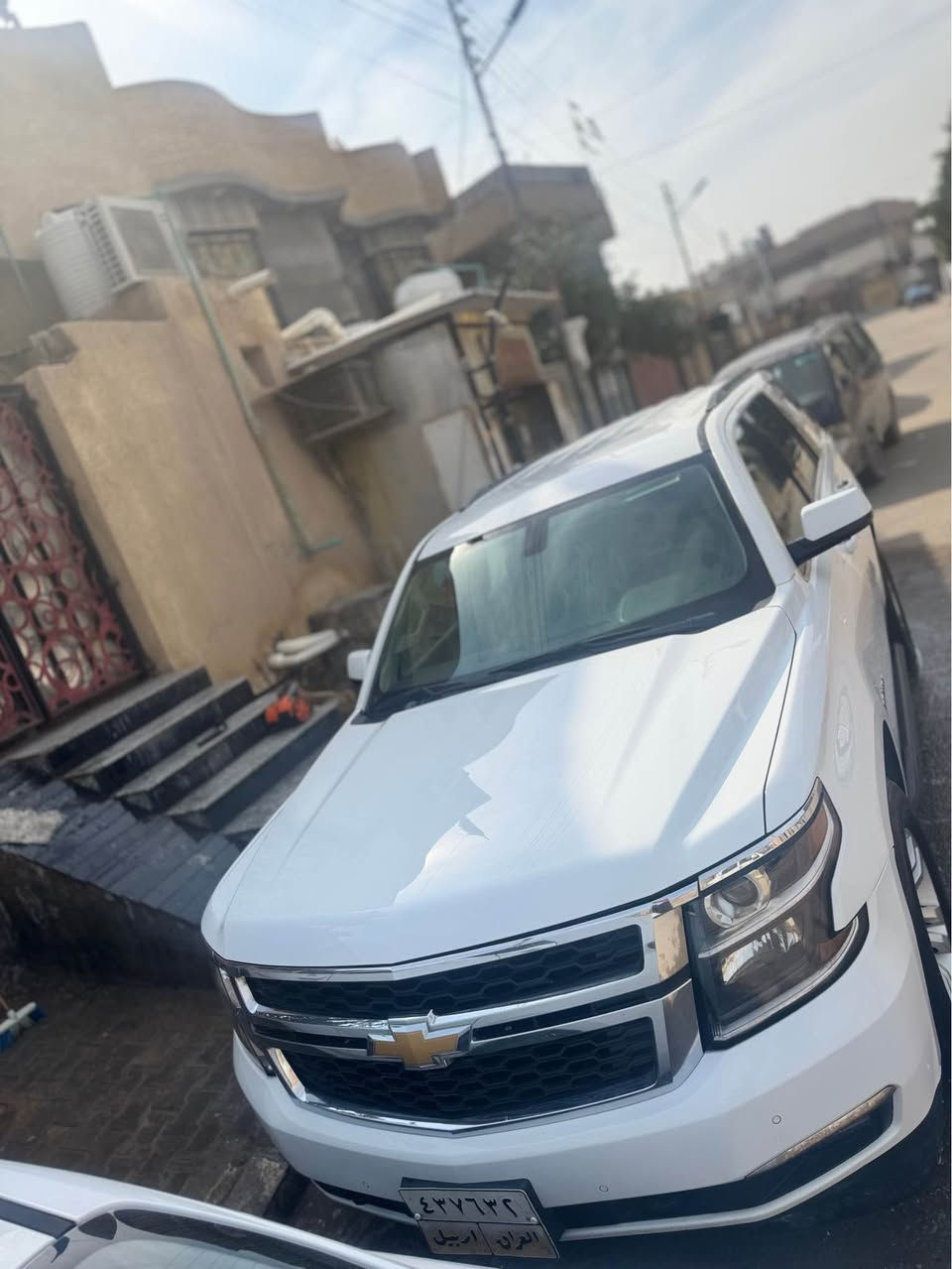 شفروليه تاهو موديل 2017 خليجية LT عداد المشي 102 الف . السعر المطلوب 320 $، مع مجال للتفاوض. السيارة باردة، مع بداية جيدة ومقصورة أمامية مريحة جهة السائق فقط. يوجد بعض العيوب، مثل رش على باب خلفي صدر السيارة في الجزء السفلي، بدون أي تأثير على الأداء. لا يوجد أي مشاكل أخرى في السيارة.
***********.  وتساب او اتصال البصرة, العراق
