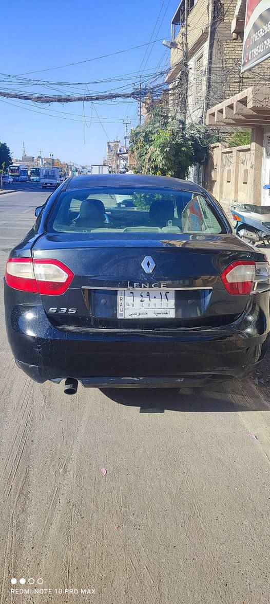 رينو فلونس موديل 16 مصبوغه حزام كير ومكينه كفاله مكانه بالنجف السعر 40 قفل بيع مستعجل 
***********
