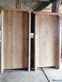 ابواب خشب جاوي • ابواب PVC • مقاسات متعددة