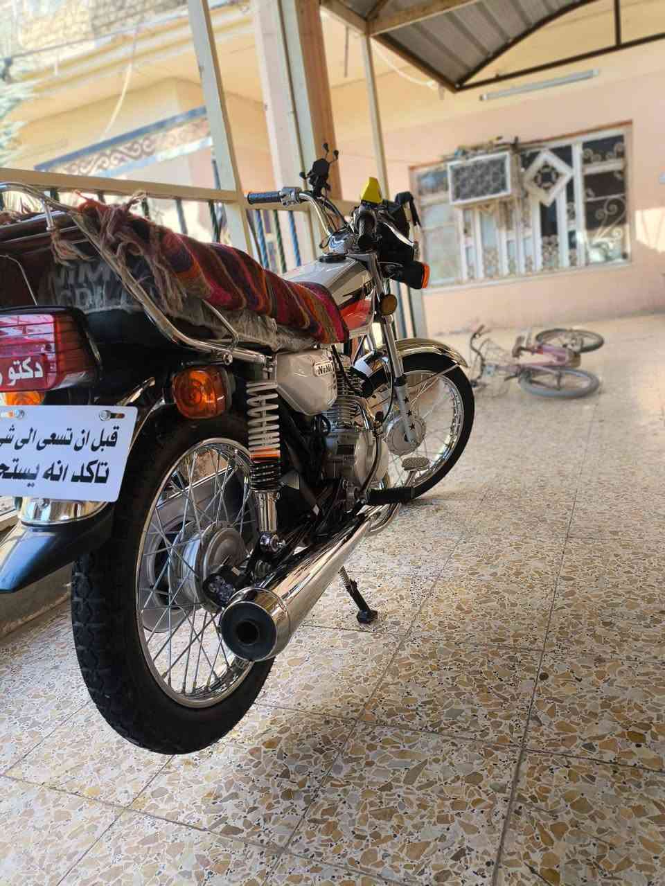 سلام عليكم شباب دراجه موديل 27 سكنر صله شهر من طلع من وكيل مكاني كوت سعر775 بي مجال رقمي ***********
