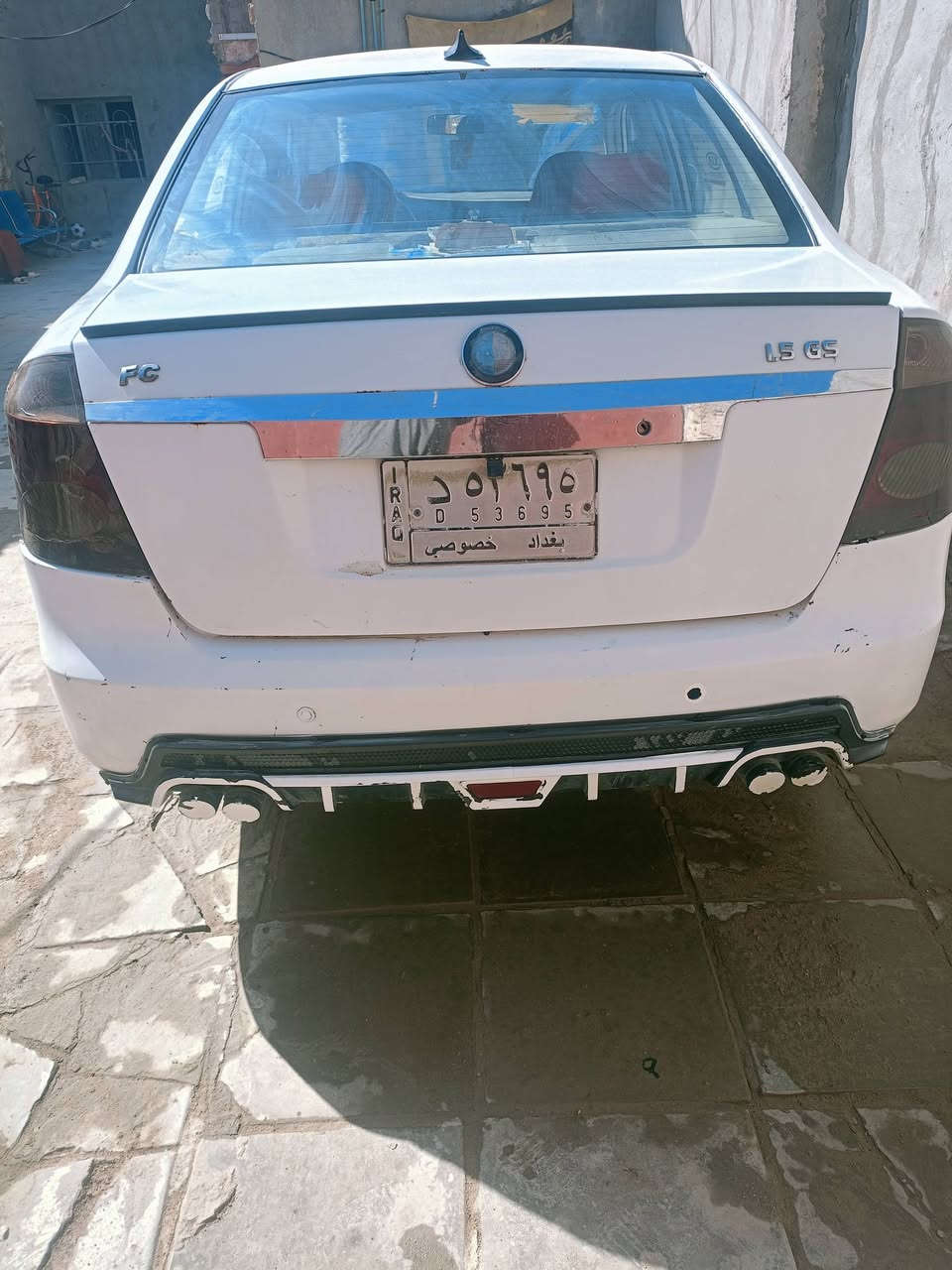 سلام عليكم جيلي افسي موديل 12 رقم بغداد سياره جاهزه الشراي ينتصل
*********** السعر 35 وبيه مجال الشراي
