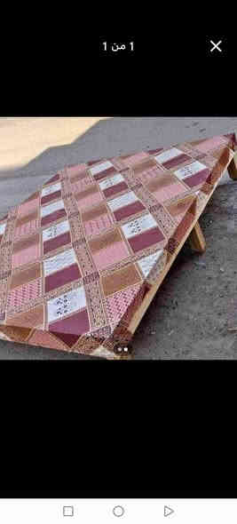 صومية عراقية للغرف التركية
٦ارجل قوية ضمان مفتوح 
قياس ٢متر في ١٧٥ ام النفرين2
متوفر ايضا ام النفر
قياس ١٧٥ في ٩٥
نوع الخشب 👈الاطار جام روسي
الوجة بلوك بلايود اصلي يتحمل اوزان ثقيلة 
توصيل مجاني داخل بغداد فقط
*********** واتساب بغداد
