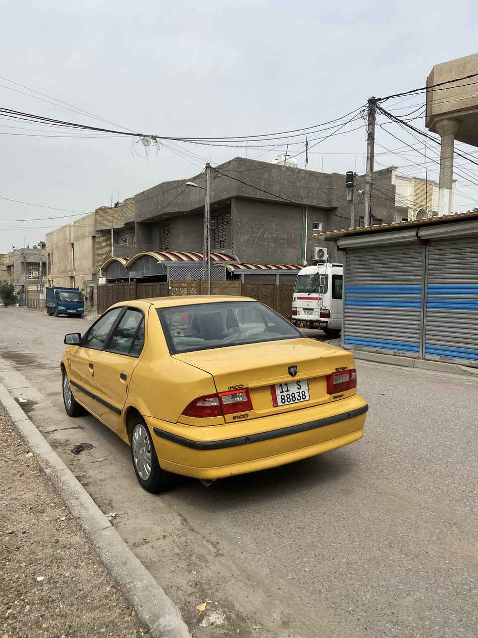 سلام عليكم
سمند مديل 17 لون اصفر سياره بيه جاملغ مبدل فقط الباقي كفاله 

دوشمه عامه كراسي الانتره كير مكينه كفاله كهربائيات 

تبريد ثلج حداديه 100/100 

مصفره هيه تحويل ثاني يوم 

سعر 53 بيه مجال بصيط 

مكان سياره تقاطع درويش شارع تراث 

***********
