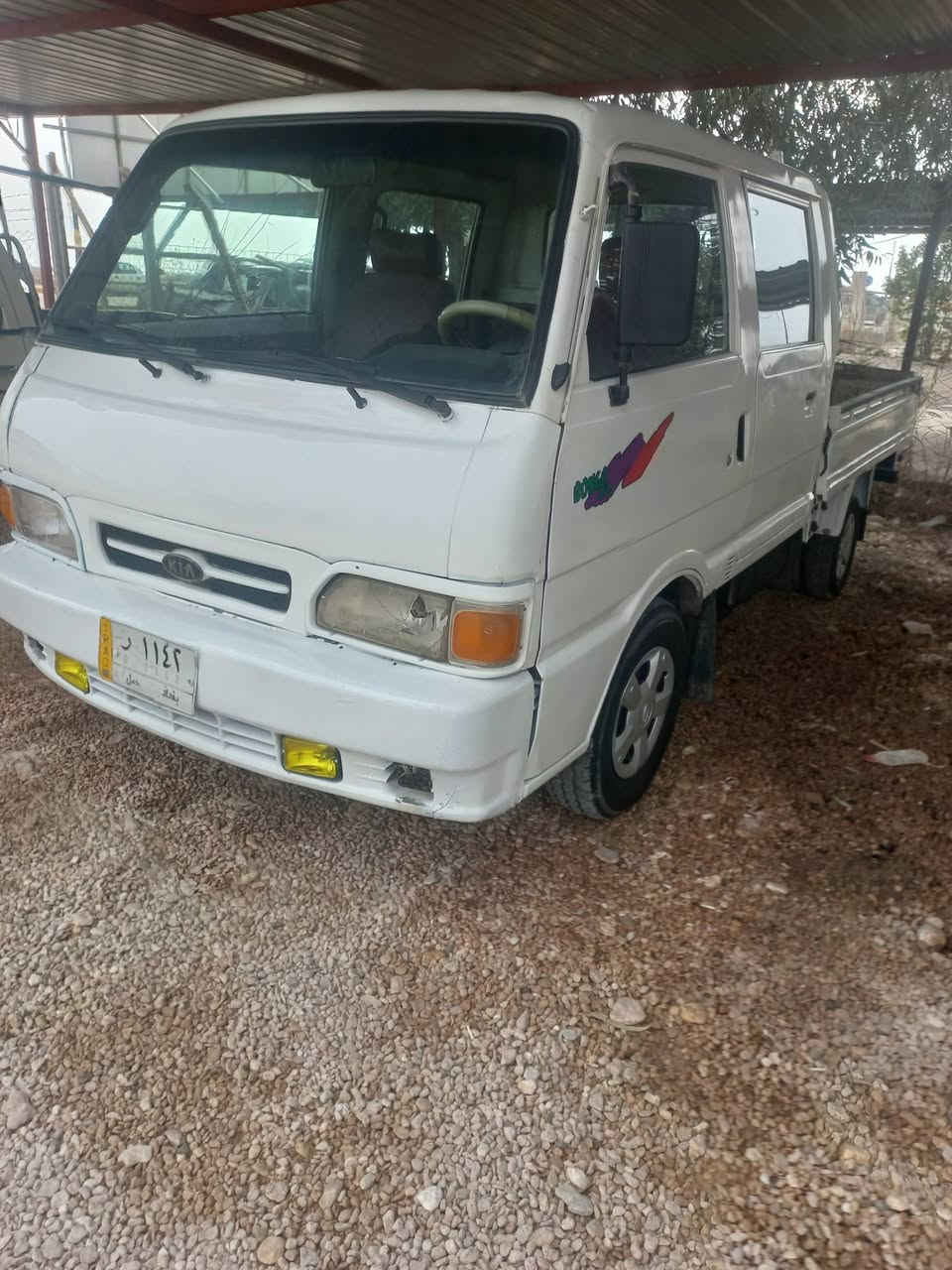 السلام عليكم ورحمة كيه دبل موديل 95رقم بغداد محرك جديد كير اكسن تايرات كهربائيّ شاصي  صدر جديد مكان السياره بغداد ابي غريب خان ضاري اتصل 0786308866/***********
