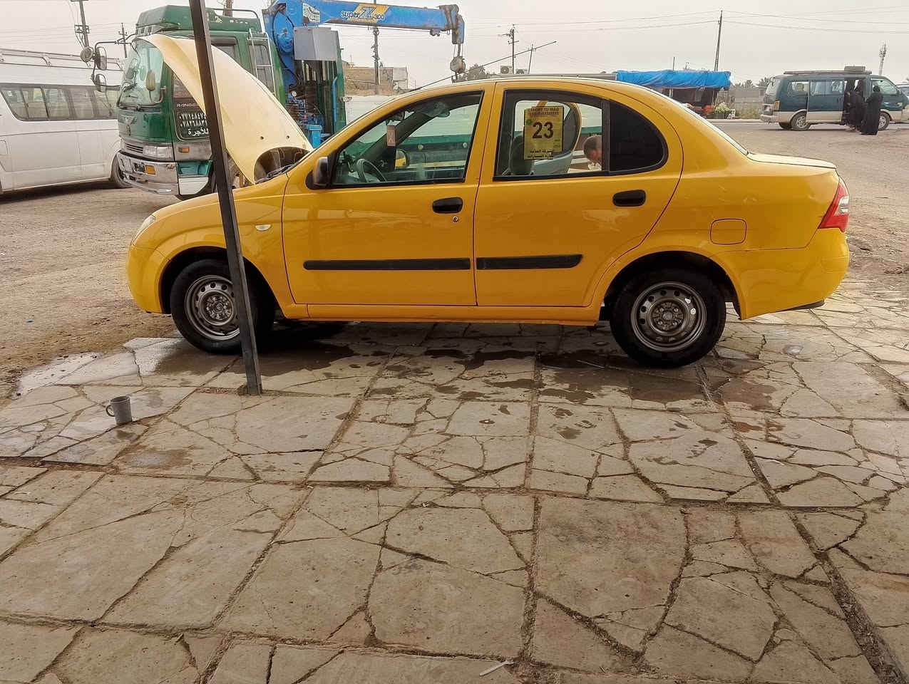 السلام عليكم طيبه 2015محرك كير كفاله تبريد تدفئه صدر امامي خلفي جديد تخم تاير جديد وياله جدد بيهة صبغ بنيد وبابين بدون ضربه طخات ومصور قبل لا اصبغ سنويه جديدة رقم دولي مصفرة منضومه زنون سنتر لك ريمون قطرة خياس مابيهة السعر 38بيهة مجال شي بصيط موبايل ***********
