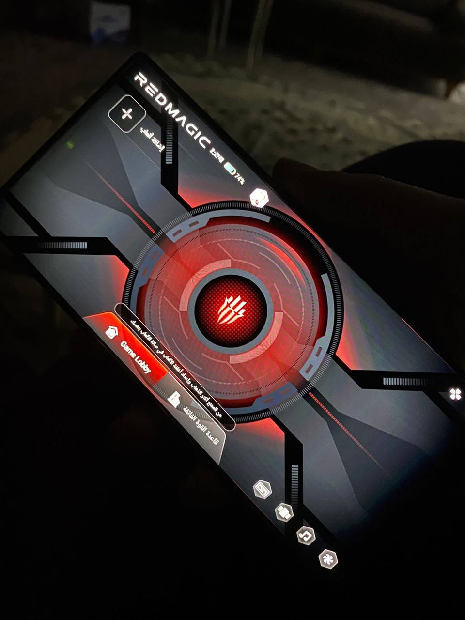 بسم الله:-
جهاز ريد ماجيك 9s pro مستعمل بدون شاحنة او باكيت
المواصفات:-
-ذاكرة 512جيجا.
-رام 12+12.
-معالج snapdragon 8 Gen 3.
-بي وضع الgame moodيخليلك الالعاب على اعلى الاعدادات.
-بي مروحة داخلية للتبريد.
-----السعر=650,000 وبي مجال للشراي-----
-حجز قبل التوصيل وشكرا🌍
#ريد_ماجيك،#مستعمل،#موبايل_مستعمل،#مستعمل_عراق،#موبايل،#انبار


**إذا كنت صاحب هذا الإعلان وتريد حذفه لأي سبب، رجاءا أرسل رسالة إلى الدعم الفني**