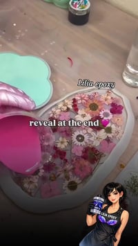 راتنج ايبوكسي • صنع يدوي • ديكور بيت