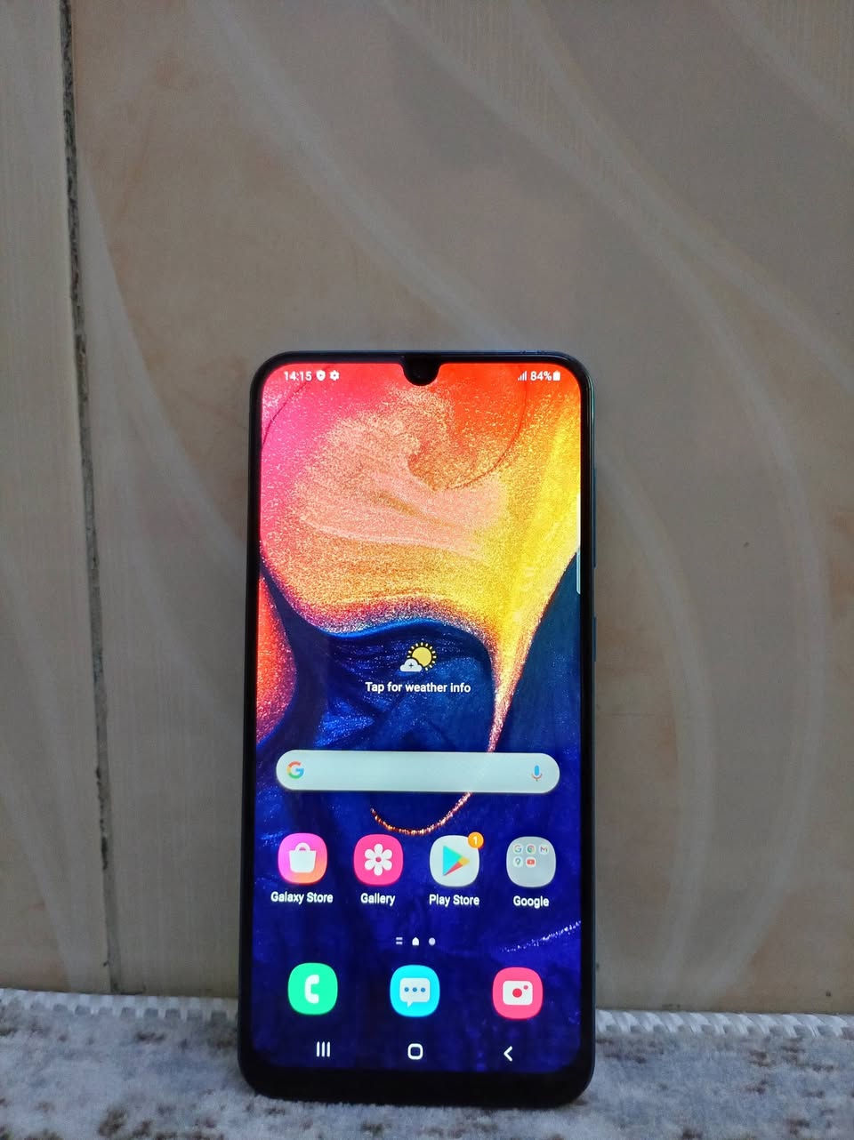 Samsung Galaxy A50 💙
حساوکە نوێیە 

تایبەتمەندیەکان:
- بیرگە: 64GB
- ڕام: 4GB
- شاشە: 6.4 ئینچ Super AMOLED FHD+ Infinity-U
- کامێرا: سیانەیی دواوە 25MP + 8MP + 5MP
- کامێرای سێڵفی: 25MP
- پەنجەمۆر: لەژێر شاشەوە On-Screen Fingerprint
- پاتری: 4000mAh لەگەڵ فاست چارچینگ 15W
- سیم کارت: DUOS - دوو سیم
- مۆدێل: SM-A505F/DS
- سیستەم: Android لەگەڵ Knox Security

شاشە و دواوەی بێ هیچ شوختێک

کارتۆن و شاحینەی شەریکەی لەگەڵە و نەکراوەتەوە

شوێن : کەلار


**إذا كنت صاحب هذا الإعلان وتريد حذفه لأي سبب، رجاءا أرسل رسالة إلى الدعم الفني**
