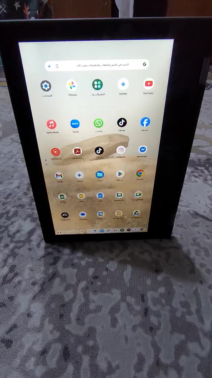 السلام عليكم ايباد للبيع السعر والتفاصيل داخل الفيديو.
***********
