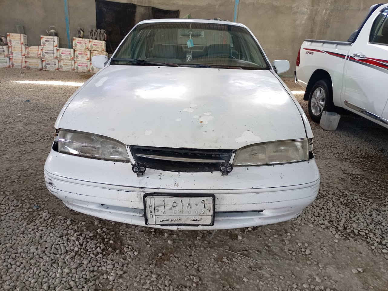 سلام عليكم دايو فراشه رقم نجف راعيها بل نجف كير اتوماتيك  ومكينه وحداديه وتايرات مكفوله سنويه ساقطه سياره مطلوبه للمرور غرامات 850 الف ينزلن من سعرها  23مكانها نجف الكوفه ***********
