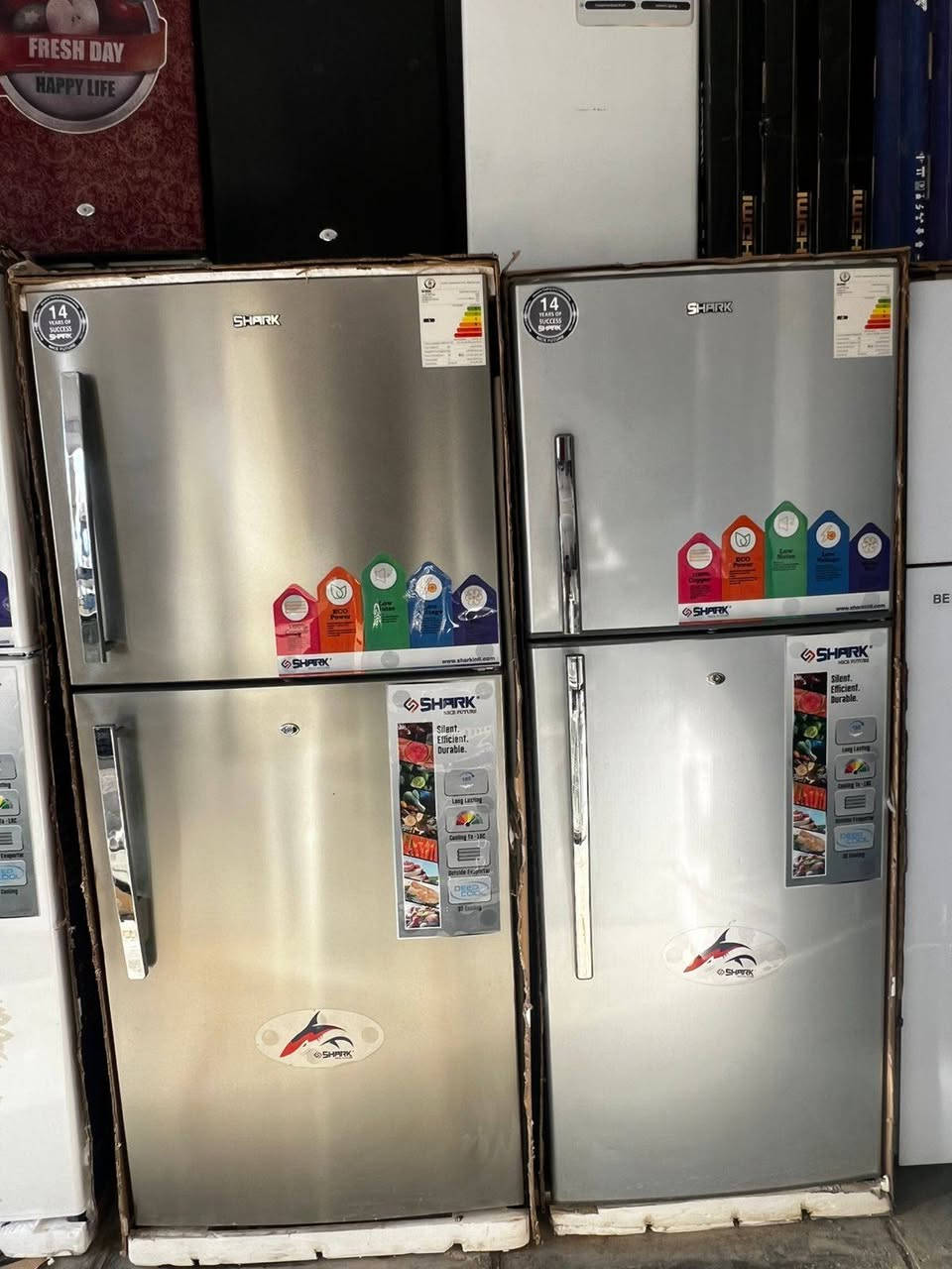 وصلت حديثاً إلئ معرض الكرار للاجهزه الكهربائيه مجموعة كبيرة ومتنوعة من الثلاجات بمختلف الماركات العالمية! ❄️✨

الماركات المتوفرة:.

 • Gibson
 • RB Lux
 • General
 • Al Nokhba
 • Kenwood
 • Falcon
 • Nobel
 
 • Royal Rahmani

✔️ سعات متعددة تناسب كل بيت
✔️ تبريد قوي وموفّر للطاقة ⚡
✔️ تصاميم عصرية وأنيقة 🏡
✔️ كفالة مضمونة وجودة عالية 💯

______________________

 الموقع ذي قار- قضاء الفجر- شارع الصدرين
للاستفسار مراسله الصفحه او الاتصال 
***********
