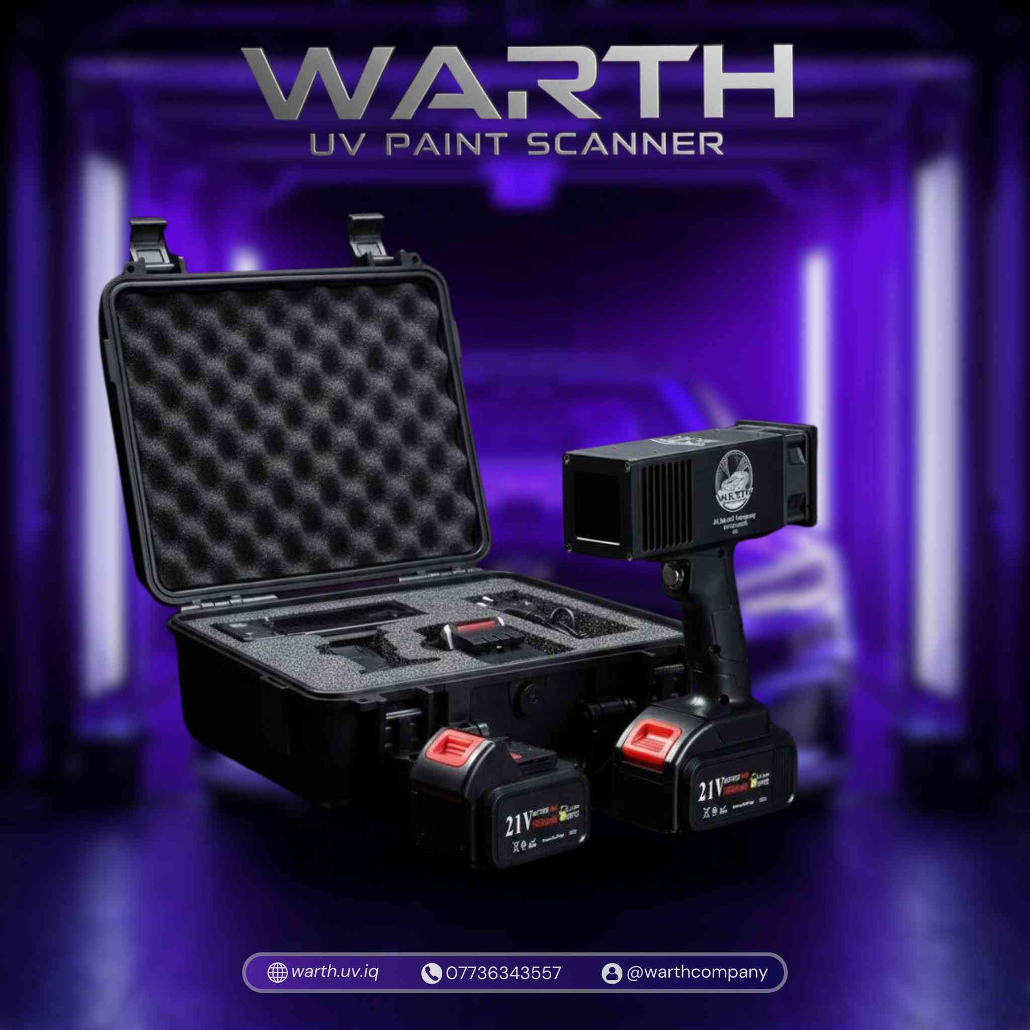 الدقة التي لا تخطئ.. جهاز الوارث Ultra-UV بقوة 100 واط وكثافة ضوئية عالية!

إلى خبراء الفحص الفني وأصحاب المعارض، انتقلوا إلى المستوى التالي من الاحترافية مع جهاز فحص صبغ وبدن السيارات بنظام Multi-LED UV.

🛠 المواصفات الفنية المتقدمة:
مصفوفة الإضاءة: مزود بـ 25 مصباح UV عالي الكثافة موزعة بدقة لضمان تغطية شاملة لسطح المركبة.

القدرة التشغيلية: قوة 100 واط فعلية، تمنحك اختراقاً ضوئياً يكشف تباين طبقات الطلاء (الصبغ) وتواجد المعجون حتى تحت الإضاءة النهارية القوية.

كشف العيوب الهيكلية: مصمم خصيصاً لتحديد "أماكن القص" واللحام المخفي التي لا تُرى بالعين المجردة أو الأجهزة التقليدية.

نظام الطاقة الذكي: بطارية ليثيوم تدعم ساعتين من التشغيل المستمر (أقصى جهد) وتكفي لـ يوم عمل كامل في ظروف الفحص الاعتيادية.

الحماية البصرية: يأتي مع نظارة UV احترافية (هدية) تعمل كفلتر لزيادة التباين اللوني وحماية العين من الأشعة فوق البنفسجية المركزة.

🛡 الضمان والدعم التقني من شركة الوارث:
ضمان استبدال حقيقي لمدة سنة كاملة.

دعم فني وصيانة مجانية مدى الحياة.

توصيل مجاني وسريع لكافة أنحاء العراق.


**إذا كنت صاحب هذا الإعلان وتريد حذفه لأي سبب، رجاءا أرسل رسالة إلى الدعم الفني**