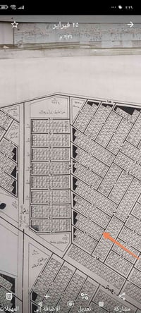 للبيع قطعه ارض قطع موظفين امانه بغداد الزعفرانيه المساحه 62 ونص على ال...