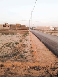 قطع سكنيه للبيع مع جميع الخدمات ماء وكهرباء وتبليط المساحة 400و اكو 20...