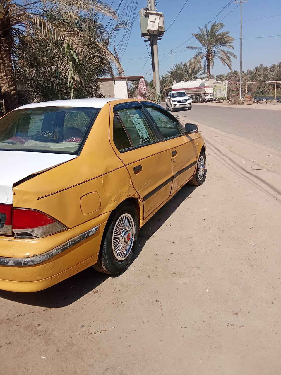 سلام عليكم سمند 10مكينه بيه بخار بسيط كير مكفول حداديه وتايرات ودوشمه وكهربائيات وسلف ودينمو وباتري سياره جاهزه ومشط وبور بدون راعي سنويه عضم عاج ومناسبه السعر 12قفل قفل مكاني ديوانيه شاميه لتواصل ***********(بيع مستعجل
