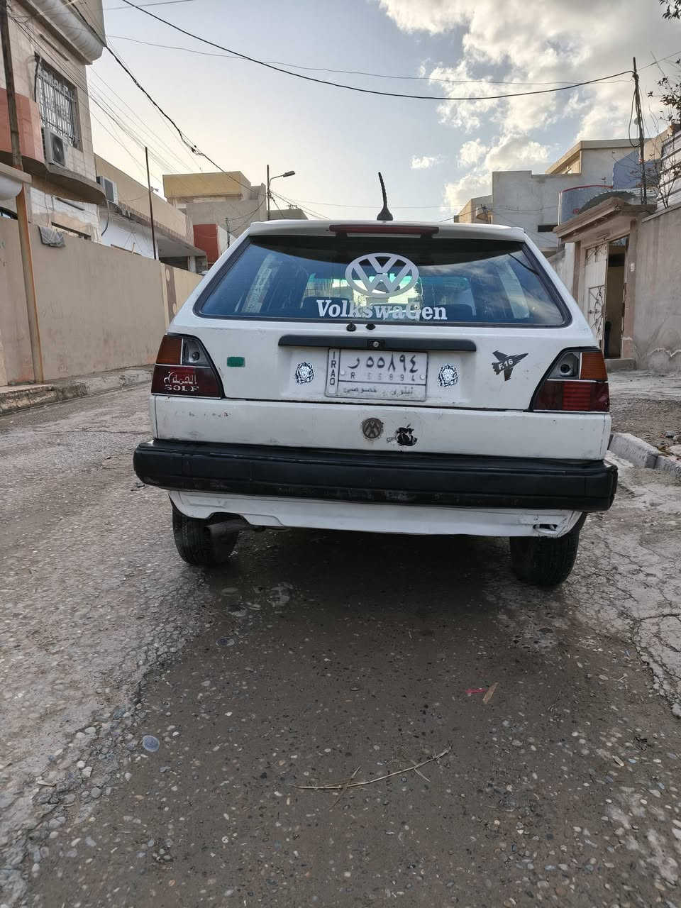 كولف للبيع
موديل 1989 

محرك 0.8

كير شرط محرك بدايت صرف

صبغ بيها مكانات

كابون بيها 

شرط التحويل

مكاني بل موصل ايمن 

السعر26بيها مجال قليل 
غير متواجد على الفيس 

***********
