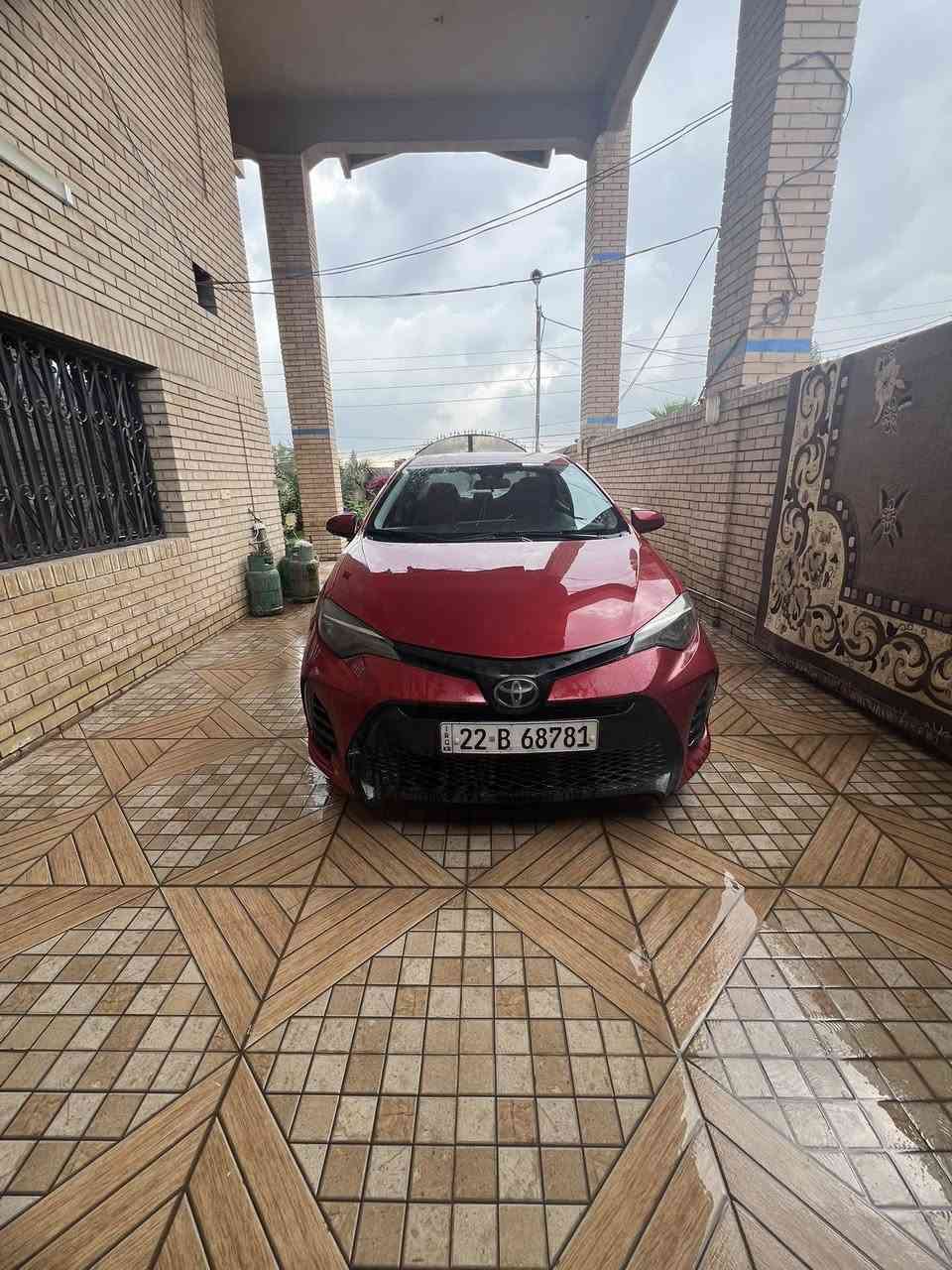 السلام عليكم كورلا 2019كل تفاصيلها بالمنشور فقط البنيد الباقي كفاله من فتح تبديل صبغ  مكينه كيرتبرد حداديه تاير بالشرط تحويل مباشر السعر 128$ سعر 2010 المكان ديالى 
***********
