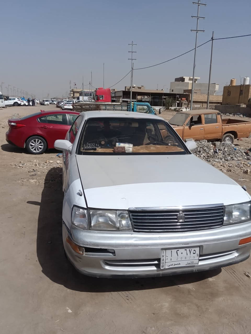 السلام عليكم اخوان بطه متصل للبيع موديل 95رقم انبار السياره جاهزه محرك كير حاويه شرط صدر امامي خلفي جديد السعر 45بيها مجال مكاني واسط الصويره للستفسار***********
