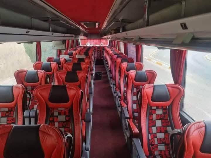 ❤️رحـــلــة ❤️الـى❤️ ايــران❤️ يوم👈 2026/4/12
يعلن # حملة # السجاد للسفر والسياحة عن  حمله الى إيران  الــــســـــعـر (( 175 )) الف دينار فقط
سارعو بتسليم جوازاتكم📘📗 
💕💕سفرة أيران لمدة (11)  ايام 3 ليالي في مدينة قم 
و4 ليالي مدينة مشهد مع👈 المتعهد ابو مسلم ✍️💪
النقل بري بباصات حديثه ومكيفه🚎🚎
 نظام VIP رجال اعمال عدد 25 راكب
🌹🍃✨🌹🍃💫
👑موعد الرحله يوم 2026/4/12
💙سافر ويانه وابد ما راح تنسانه💙❤️🖤💜
🧡 لسنا الوحيدون لكننا الافضل 🌤🌤🌤 
برنامجنا يشمل المدن والمزارات
في🕌 في قم 🕌🏩🏩 في مشهد 🕌🏩🏩 
البرنامج الديني يشمل 11 عشره ايام مزار في 
البرنامج السياحي يشمل👇👇
 جبل نور ⛰️🏔️   
 كل المزارات بيت السيده محصومه و40 علويه جامع جمكران
 قم المقدسه  مشهد المقدسه ياسر الناصر جبل النور
أقل من 5 سنوات  مجاني
السكن ثلاثي ورباعي وخماسي
ومن يرغب بغرفة مزدوجة إضافة (30 الف دينار عراقي
--———————————————— 🌹🍃✨🌹🍃💫
الـــســـــعـر 👈(( 175 )) الف دينار فقط
# البرنامج يشمل👇👇
السكن والنقل ذهاب وعوده ومزارات وسياحه 
للحجز والأستفسار والاتصال بالارقام التاليه 
*********** 📞📲*********** 📞📲 
العنوان السماوه حي الأمير ٠الخشابه قرب المحطة الكهرباء غايتنا رضاكم ومن الله التوفيق
