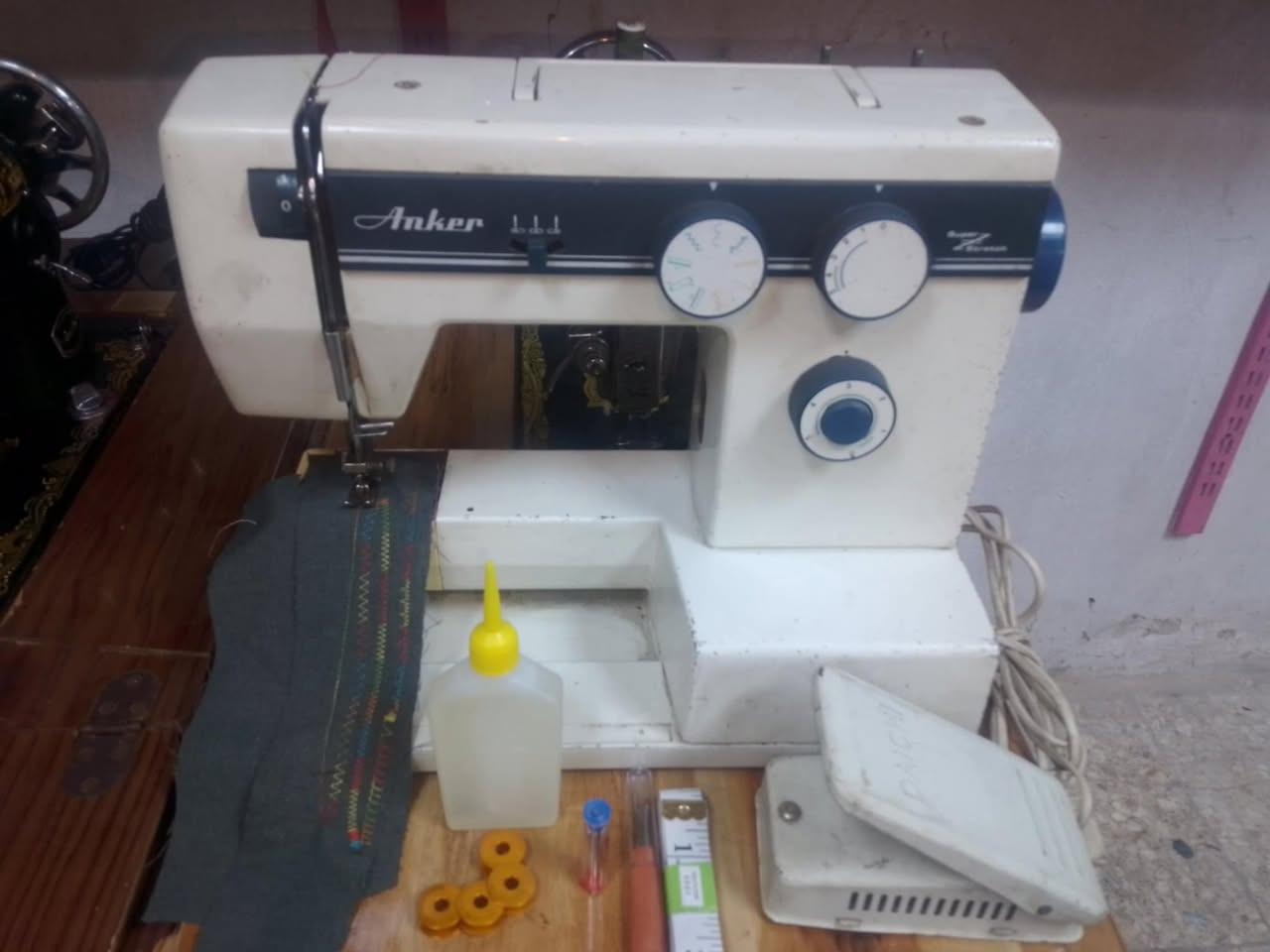 مكينه خياط ياباني اصلي خياط عدل وزكزاك وتطريز بسعر 80. الف ويوجد توصيل للكافه العراق للحجز خاص


**إذا كنت صاحب هذا الإعلان وتريد حذفه لأي سبب، رجاءا أرسل رسالة إلى الدعم الفني**