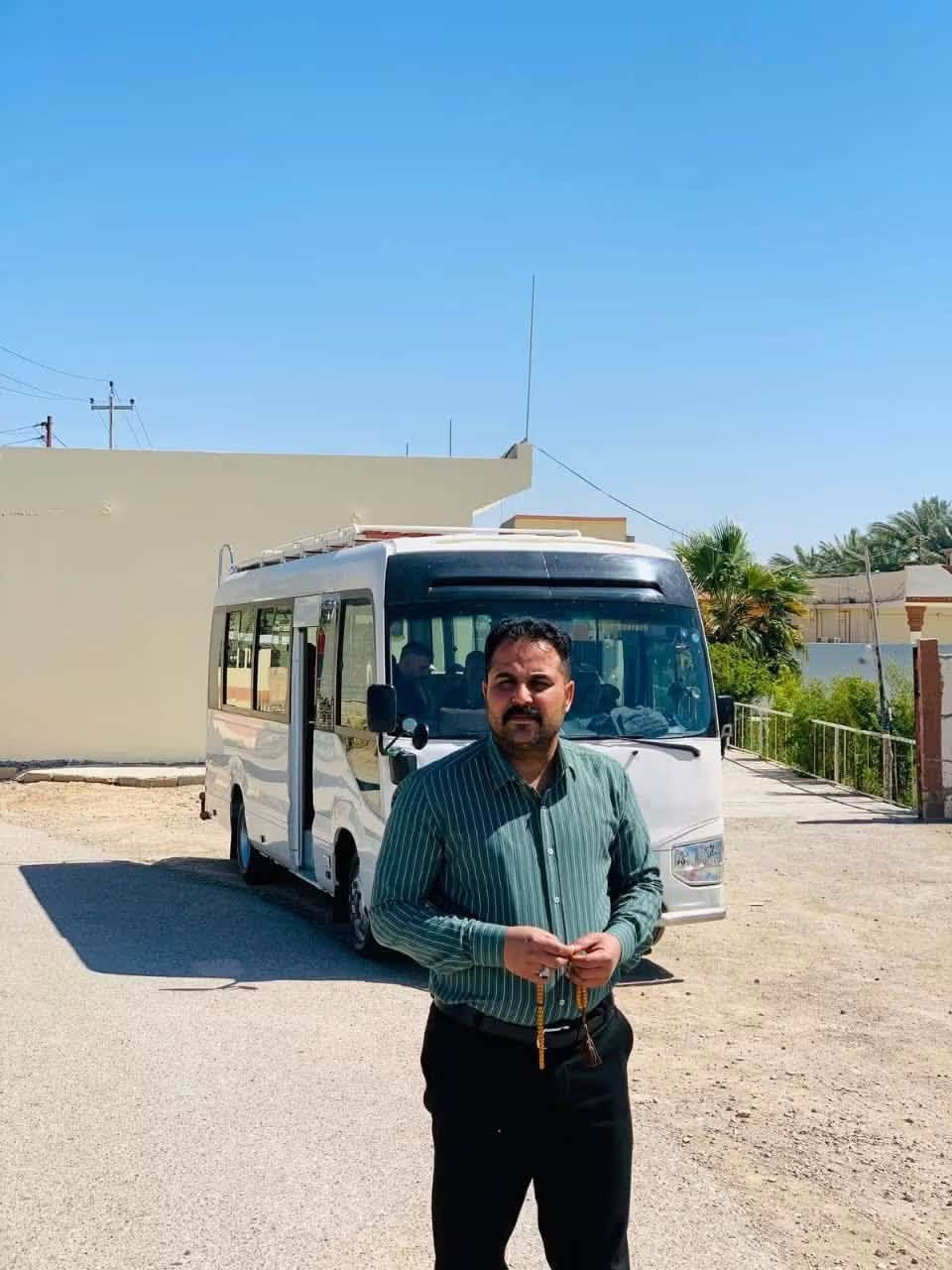 حملة حسن ولي العتبي 🚍
#تنطلاق 

1️⃣#إلى كربلاء المقدسة 🕌
   
2️⃣#الى النجف الأشرف 🕌

3️⃣#الى السيدة الشريفة

     ❤️   #لانطلاق يوم الجمعة الفجر 
             
          # والعودة يوم السبت   
     
    
         #سعر النفر [15] ألف 
 
        #الاستفسار الاتصال على الرقم   التالي
   

‏[***********]📲👉عباس حسن
 
‏***********📲👉حسن العتبي
