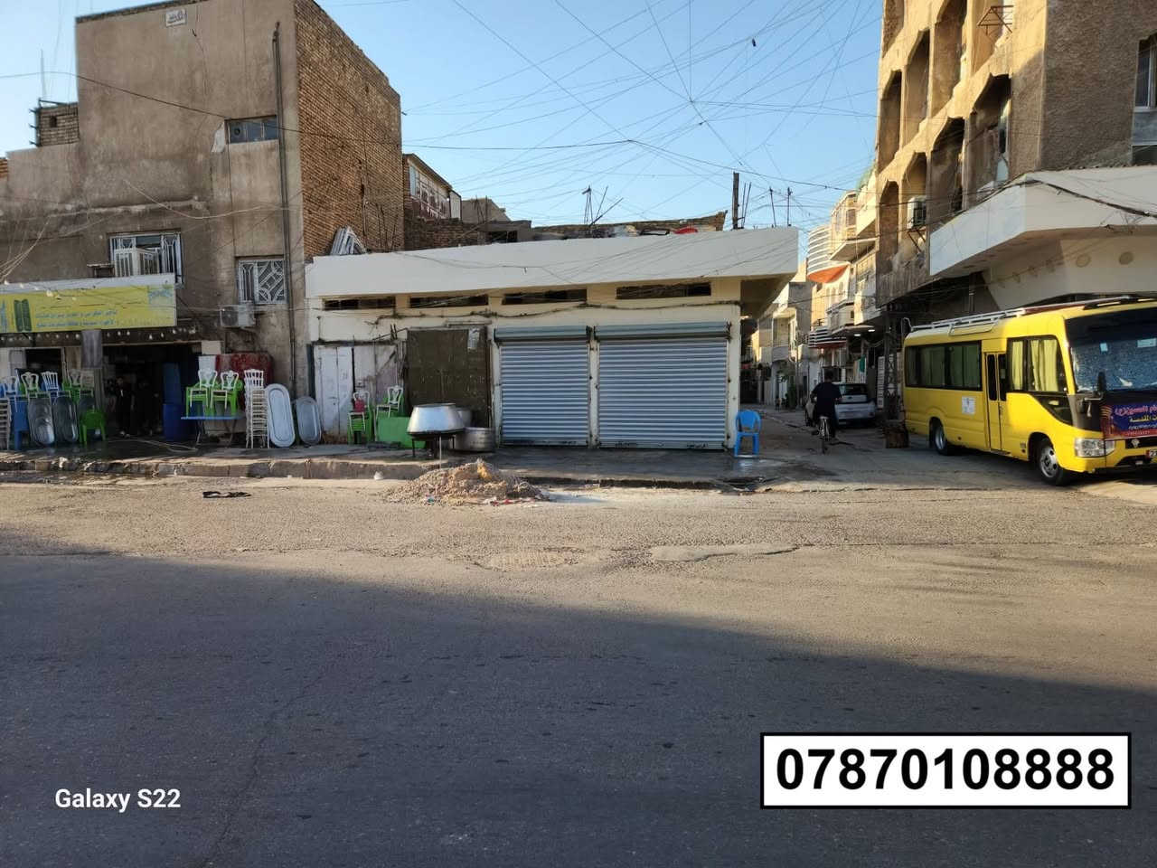 محل ركن في مدخل الحريه الأولى(يم السمكه) ٣ كبنك

محل ركن للايجار 600 الف دينار بالشهر

٢٦ متر مربع

واجه ٥.٥ متر و نزال ٥.٨ متر


**إذا كنت صاحب هذا الإعلان وتريد حذفه لأي سبب، رجاءا أرسل رسالة إلى الدعم الفني**