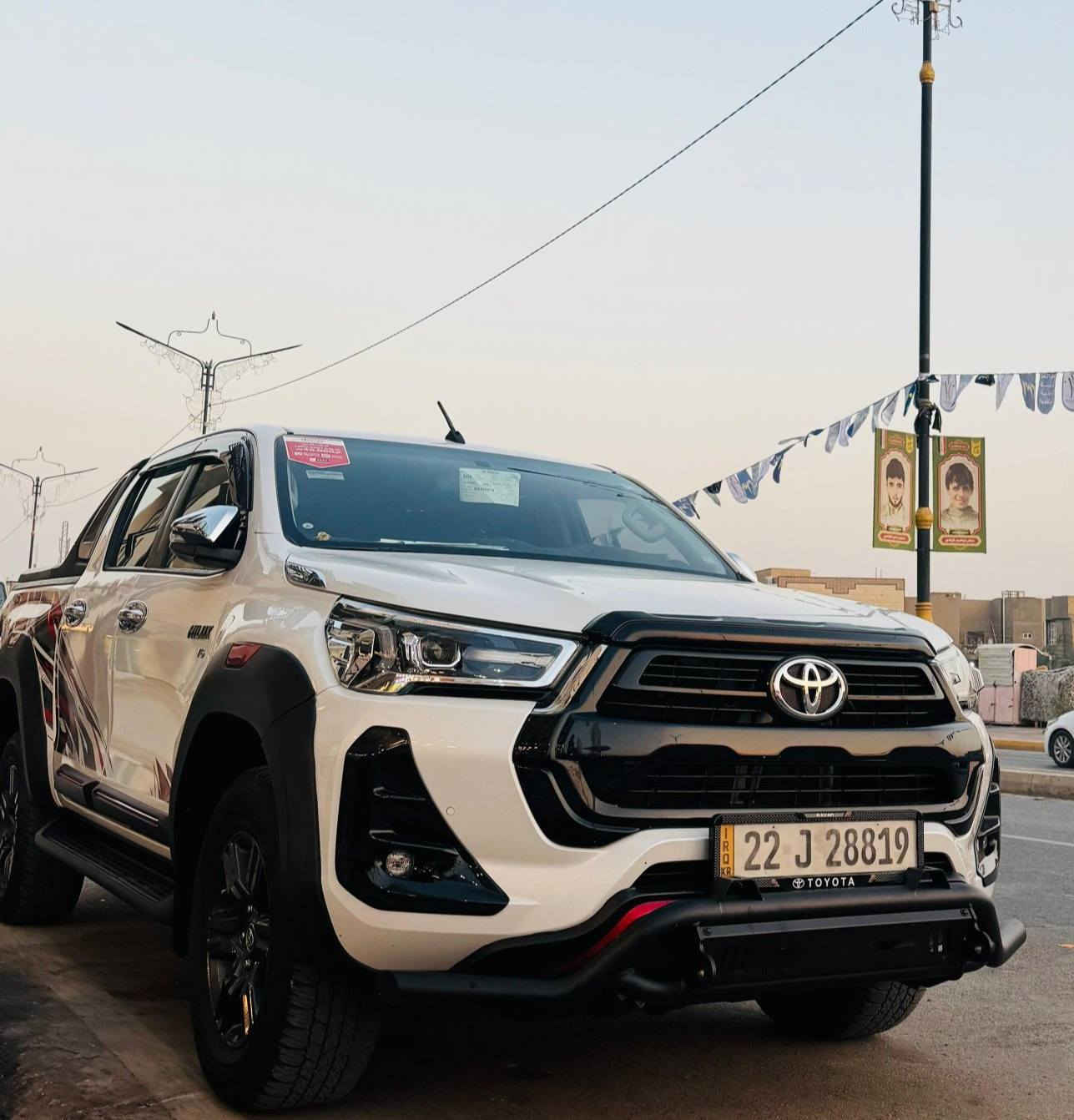 تويتا هايلكس تي ار دي 2025 ساز 
ماشيه 24 الف كيلو متر 
رقم اربيل بأسمي 
السيارة على وضع الشركة
دوشمه أرضيات وكشنات 
درجة أولى

🛑 السعر سوي تعليق يصل مباشرة 🤖 
 
مكفولة كفالة عامة السيارة 

رقم صاحب السيارة 
***********
